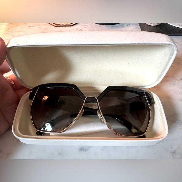 Chloe CE665S 036 Clear Plum Purple with Gold Women\'s Sunglasses 60-15 140 #2 main image 6